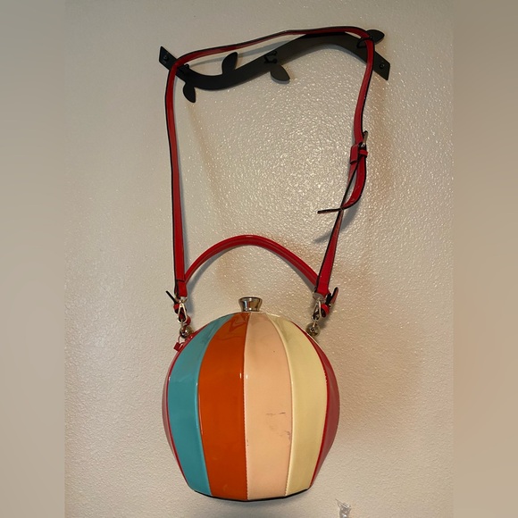 Handbags - Colorful Striped Women's Bag